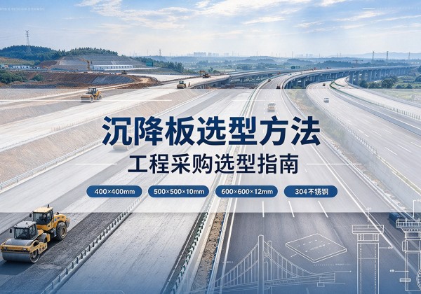北屯沉降板选择方法