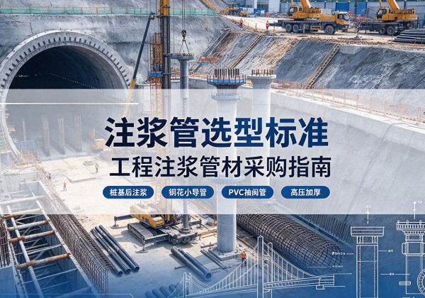北屯注浆管选型标准